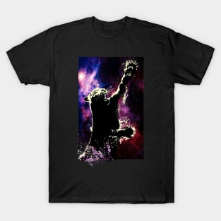 galactic tiger graffiti art T-Shirt